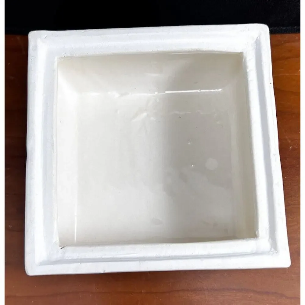 Vtg Max Factor Hypnotique Ceramic Bath Powder Box EMPTY VGC. *Pre-Owned*
